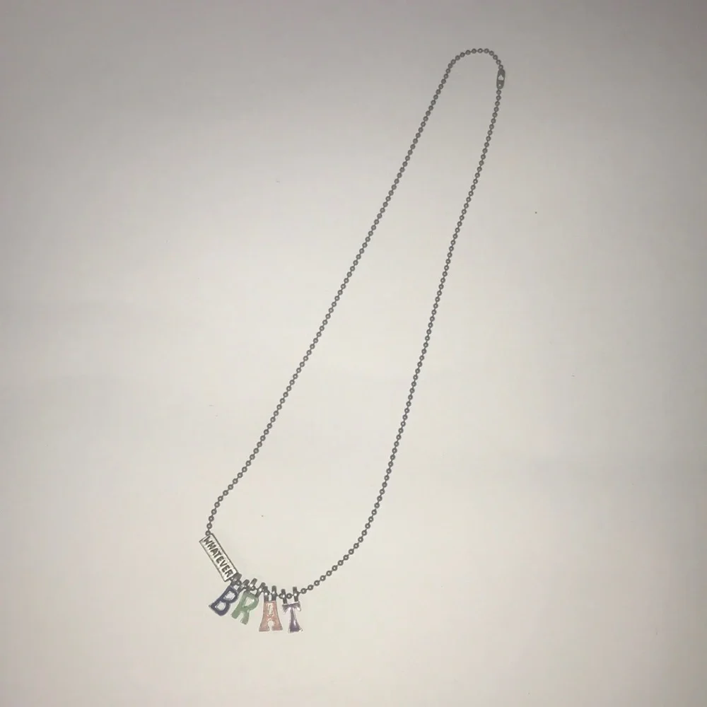 Brat Whatever Charm Necklace​